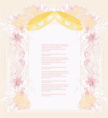 Yüzüklü düğün davetiyesi