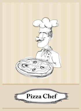 Şef pizza kartı