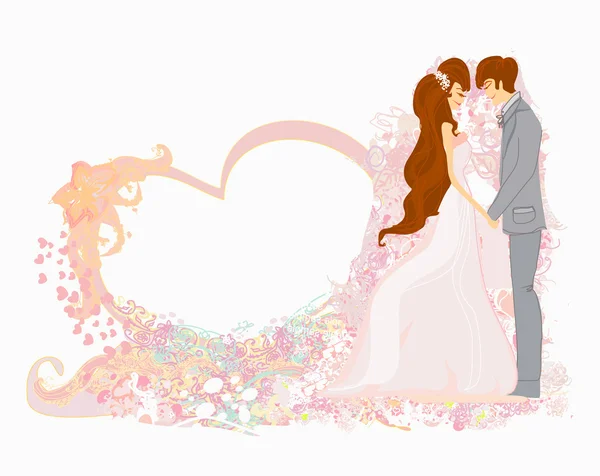 结婚舞伴背景 — 图库矢量图片