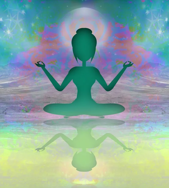 Yoga y espiritualidad — Foto de Stock