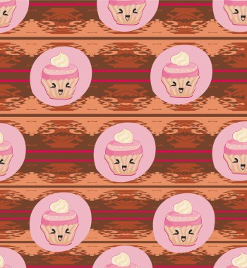 şeker cupcakes düzeni