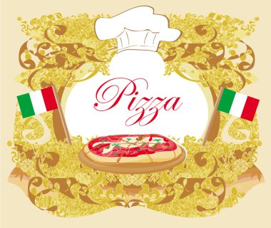 Pizza Menüsü Şablonu, Eski Kart 