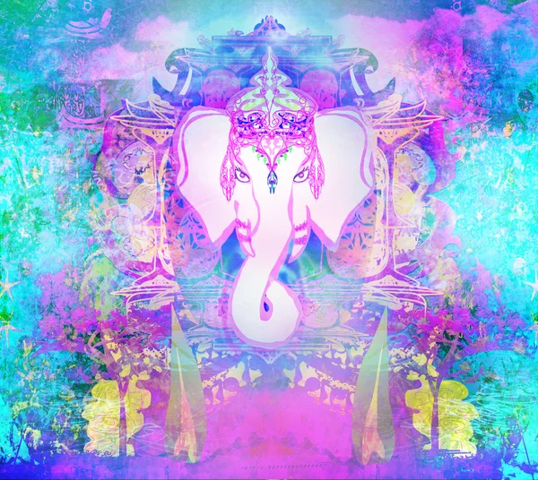 Diwali Ganesha Design — Stock Photo, Image