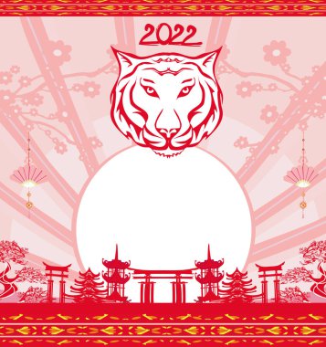 Mutlu yıllar 2022, Çin yeni yılı, kaplan yılı, mutlu ay yeni yılı 2022