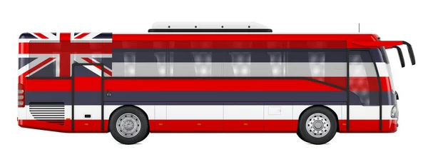 Bus Travel Hawaii Hawaiian Bus Tours Concept Rendering Isolated White — Stockfoto