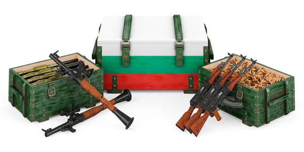 불가리아의 군수품 백인들에게 렌더링 — 스톡 사진
