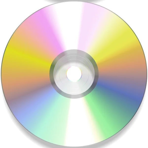Пустой CD — стоковое фото