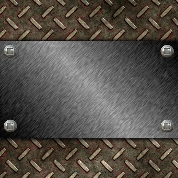 metal plaka arka plan