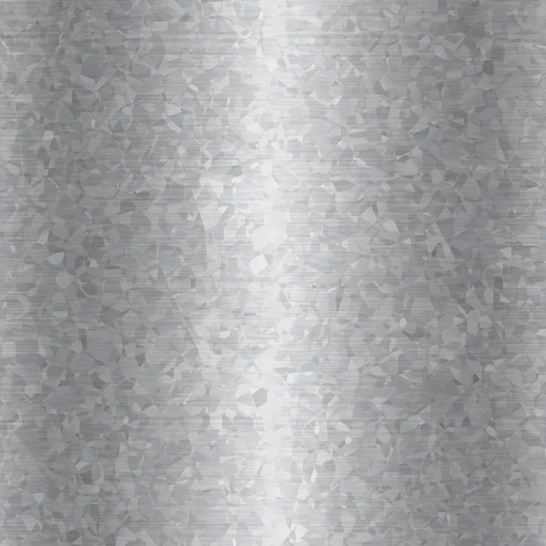 Metal cepillado en plata — Foto de Stock