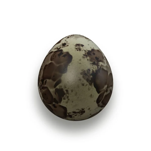 Απομονωμένες αυγό στο λευκό — Φωτογραφία Αρχείου