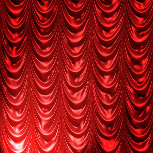 Red curtain