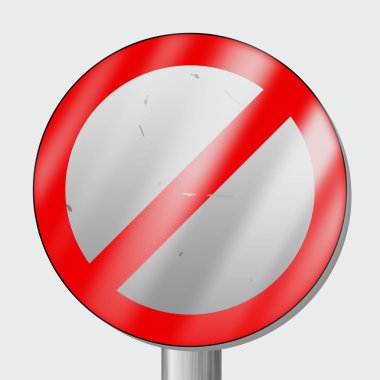 boş trafik işaretleri