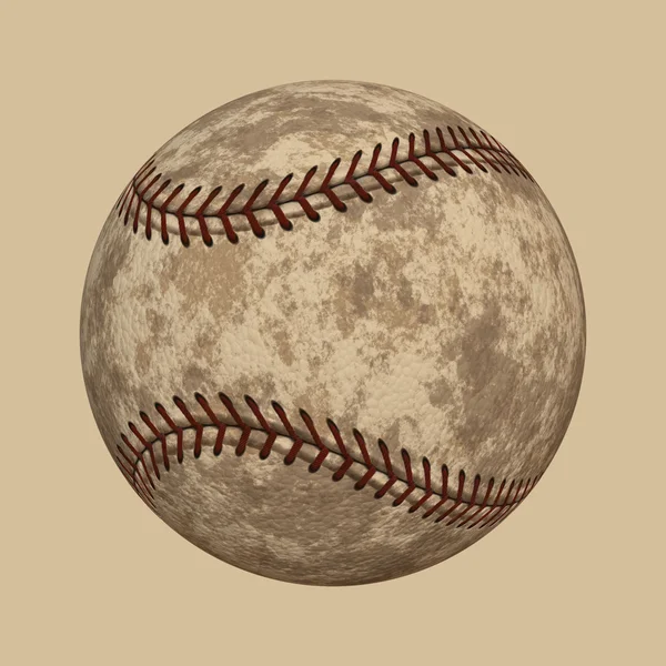 Åldern baseball bollen — Stockfoto