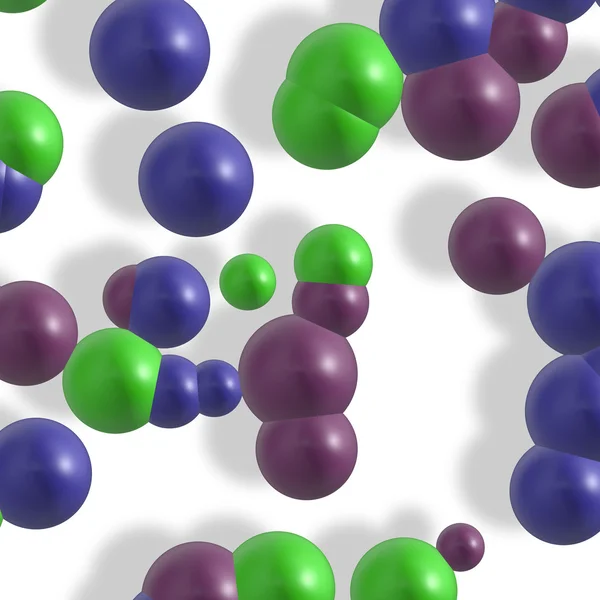 Molecule background — Stock Photo, Image