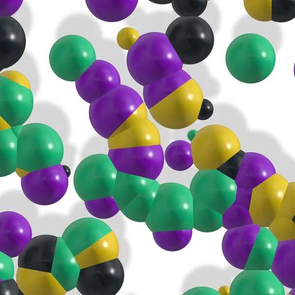 Molecule background — Stock Photo, Image