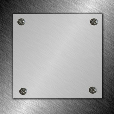 metal plaka arka plan
