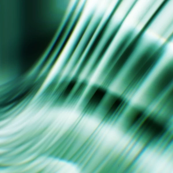 Green wave background — Stock Photo, Image