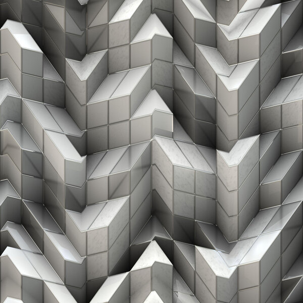 Abstract cubes background