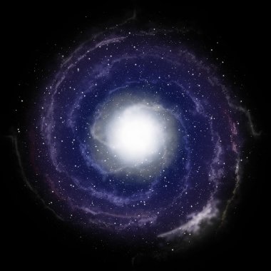 sarmal gökada arka plan