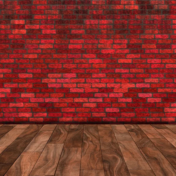 Red brick wall background — Stock Photo, Image