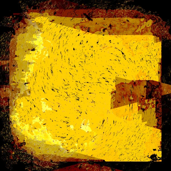 Yellow grunge background — Stock Photo, Image
