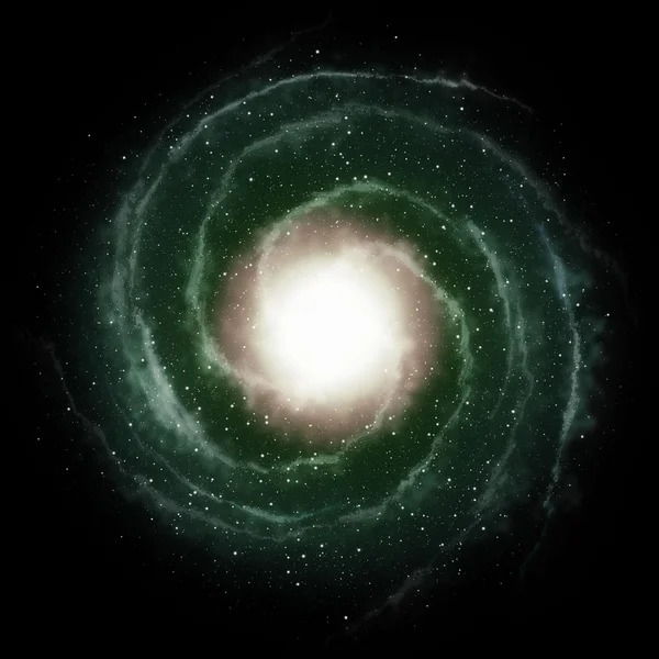螺旋星系背景 — 图库照片