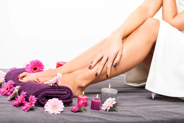 Bare Feet Woman Stock Photo Bare Feet Woman Stock Photo