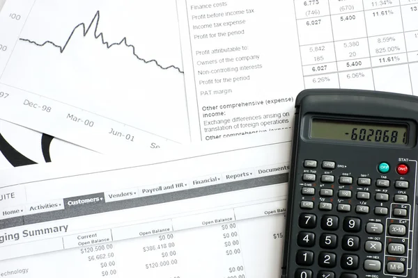 Biuro dokumentacji dochodów i podatków Obraz Stockowy