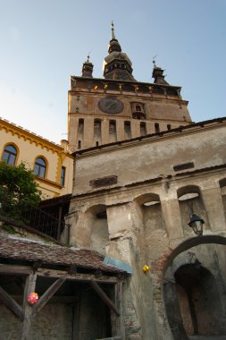 Ana giriş kapısı sighisoara Kalesi