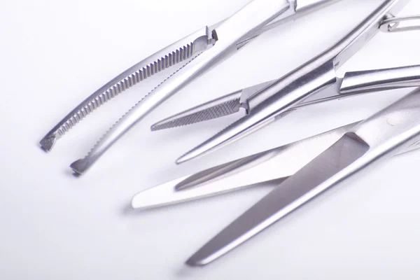 Metal surgical instruments — Stock Photo, Image