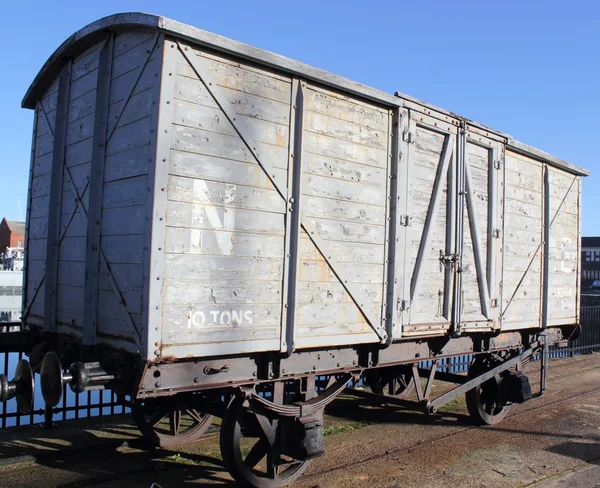 Vintage tren vagonu — Stok fotoğraf