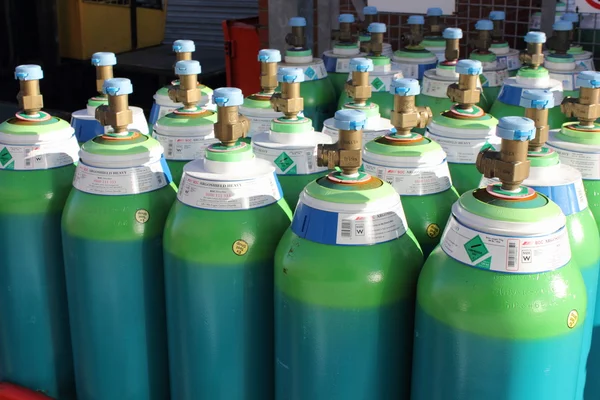 Botellas de gas —  Fotos de Stock