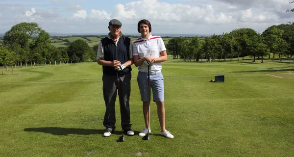 Golfistas — Fotografia de Stock