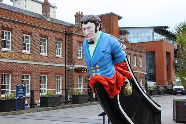 Hms Vernon navios figurehead — Fotografia de Stock