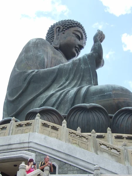 Tian tan Boeddha standbeeld, hongkong — Stockfoto