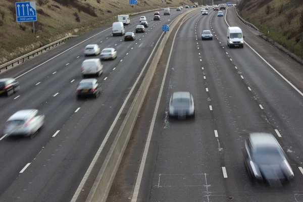 Motorway traffic — Stock Photo, Image