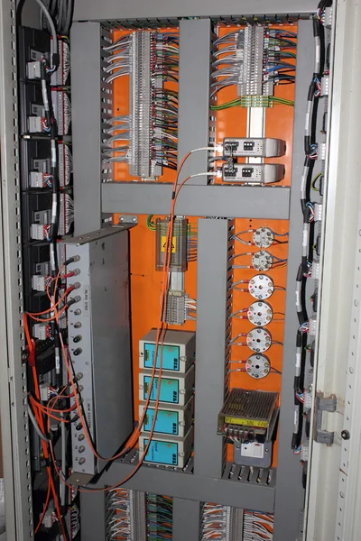 Electrical supply cabinet — Stock Photo, Image