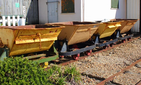 Railroad wagon tippler — Stock Photo, Image