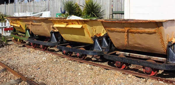 Railroad wagon tippler — Stock Photo, Image