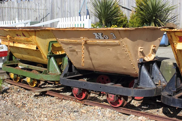 Tippler de vagões ferroviários — Fotografia de Stock