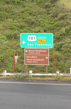 rota 101 golden gate köprüsünde