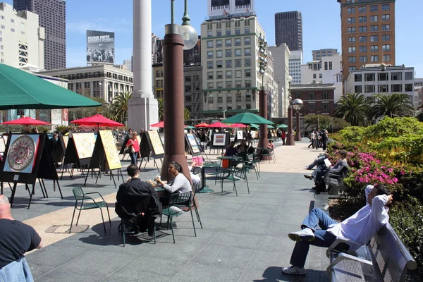 Union square, San Francisco 2013 — Stockfoto