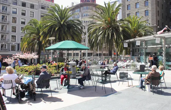 Union square, San Francisco 2013 — Stockfoto