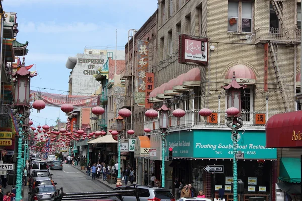 Китайский квартал Сан-Франциско, март 2013 г. — стоковое фото