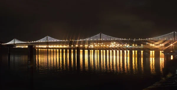 The famous Bay bridge — Stock Photo, Image