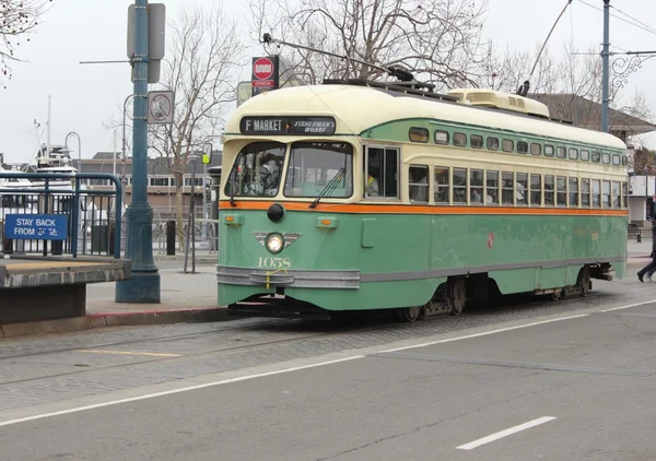 Трамваи Сан-Франциско — стоковое фото