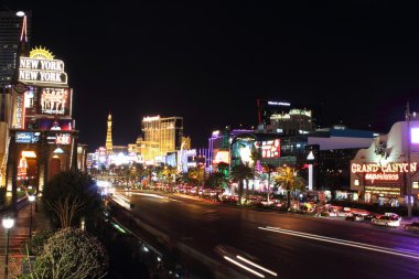 Las vegas strip, gece