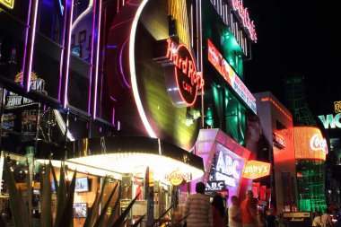 Las vegas strip, gece