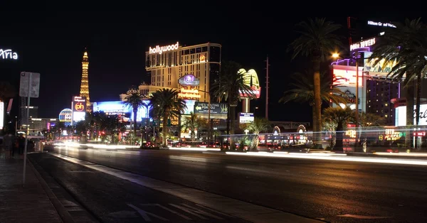 Las Vegas Strip om kvelden – stockfoto