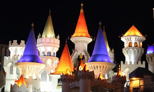 Las Vegas strip at night — Stock Photo, Image